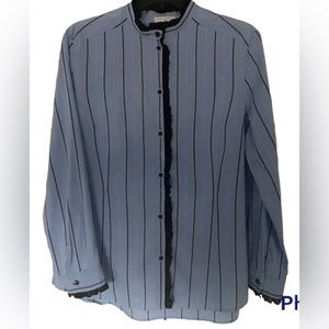 Sandro long sleeve blouse